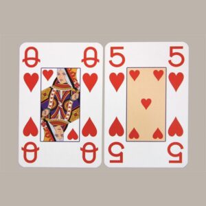 Kaartspel met grote opdruk