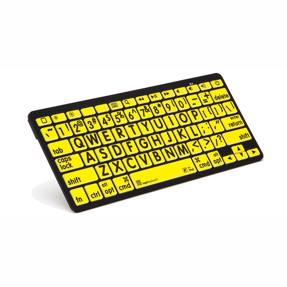 Vervallen Vaardig ontsnappen Mini BlueTooth Toetsenbord LogicKeyboard (zwart op geel) - KOBA Vision