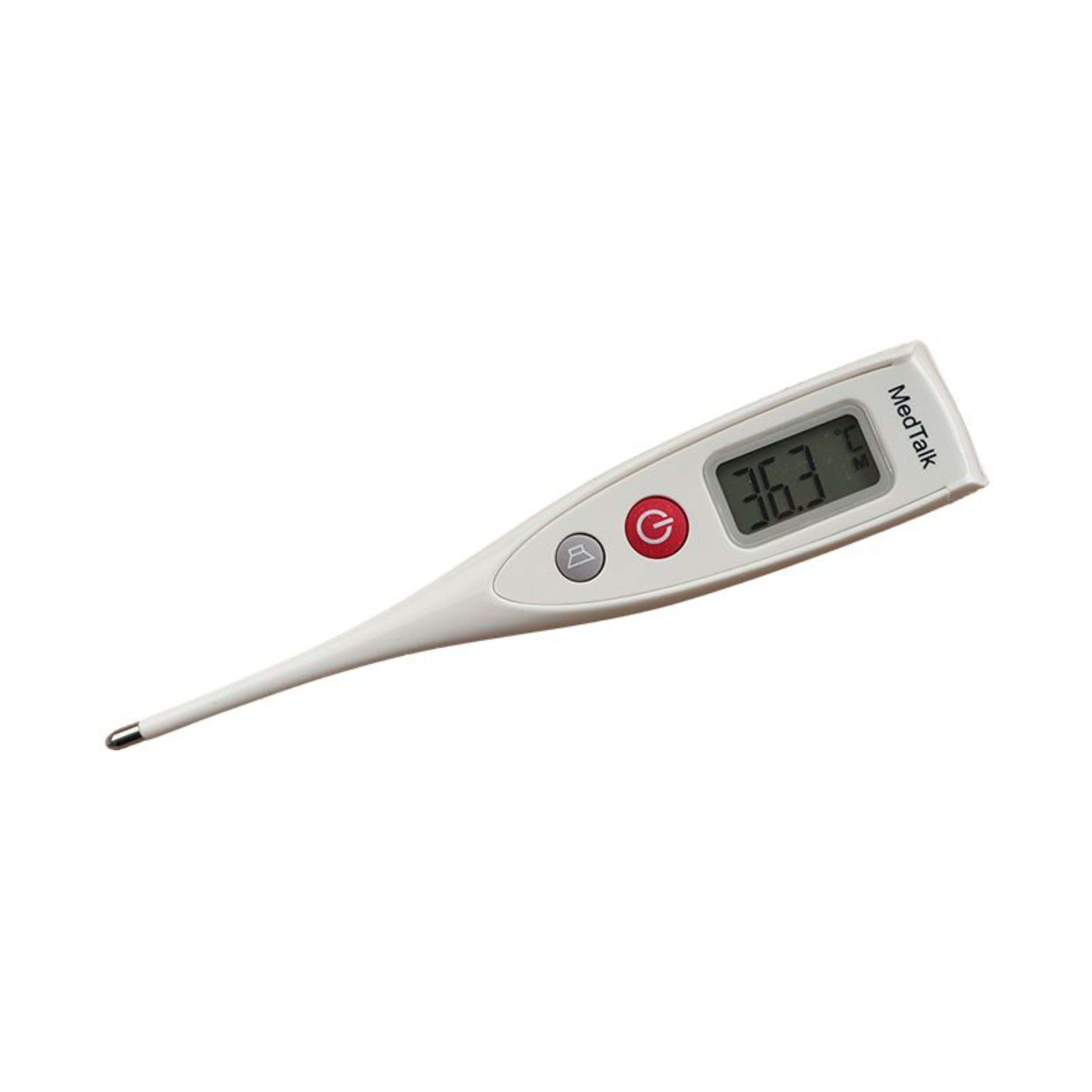 Thermomètre médical parlant à usage externe