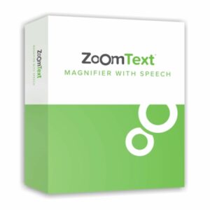 ZoomText Magnifier & Speech Logiciel d'agrandissement avec retour vocal